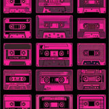 Whimsical Retro Sound Wave Style(Black)