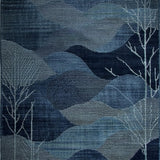 Contemporary Wave Textured Aesthetic(Blue)