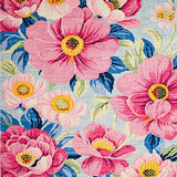 Bright Eclectic Floral Artwork(Pink)