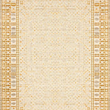 Sophisticated Beige Tiled Motif(Beige)