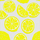 Quirky Modern Citrus Illustration(Yellow)