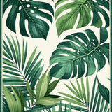 Ultra Soft Area Rug, Non Slip, Stain Resistant, Washable Area Rugs for Living Room, Bedroom, Serene Botanical Illustration Style(Green)