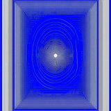 Contemporary Twisted Vortex Style(Blue)
