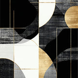 Striking Abstract Touch(Black)