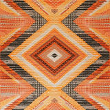 Modern Orange Lattice Aesthetic(Orange)