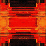 Dynamic Lava Thematic Artwork(Red)