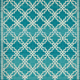 Vibrant Striped Coastal Aesthetic(Blue)