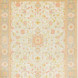 Ultra Soft Area Rug, Non Slip, Stain Resistant, Washable Area Rugs for Living Room, Bedroom, Chic Neutral Retro Aesthetic(Ivory)