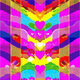 Colorful Youthful Patterned Delight(Pink)