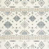 Ultra Soft Area Rug, Non Slip, Stain Resistant, Washable Area Rugs for Living Room, Bedroom, Striking Contemporary Tiled Arrangement(Beige)