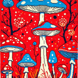 Cheerful Funky Nature Inspired(Red)