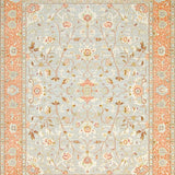 Ultra Soft Area Rug, Non Slip, Stain Resistant, Washable Area Rugs for Living Room, Bedroom, Elegant Creamy Rustic Blooms(Ivory)