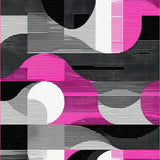 Contemporary Twisted Ripple Aesthetic(Black)