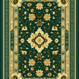Ultra Soft Area Rug, Non Slip, Stain Resistant, Washable Area Rugs for Living Room, Bedroom, Beige & Green Waterproof Patio(Green)