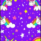 Lovely Cartoonish Whirlwind of Colors(Purple)