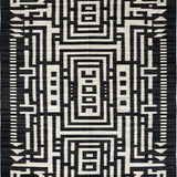 Vibrant Abstract Zebra Motif(Black)