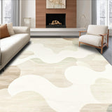 Ultra Soft Area Rug, Non Slip, Stain Resistant, Washable Area Rugs for Living Room, Bedroom, Cloud Memory Foam Area for Gentle Play & Tummy Time Fun(Beige)