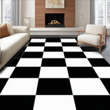 Elegant Monochrome Check(Black)