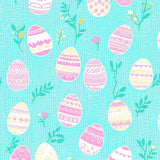 Charming Springtime Floral(Blue)