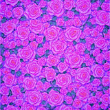 Ultra Soft Area Rug, Non Slip, Stain Resistant, Washable Area Rugs for Living Room, Bedroom, Artistic Girly Garden Style(Purple)