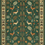 Elegant Vintage Wildlife(Green)