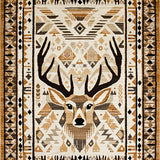 Ultra Soft Area Rug, Non Slip, Stain Resistant, Washable Area Rugs for Living Room, Bedroom, Rustic Earthy Animal Hide Aesthetic(Beige)