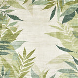 Ultra Soft Area Rug, Non Slip, Stain Resistant, Washable Area Rugs for Living Room, Bedroom, Sage Green Tropical Aesthetic(Beige)