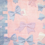 Ultra Soft Area Rug, Non Slip, Stain Resistant, Washable Area Rugs for Living Room, Bedroom, Coquette Bow Bedroom Rug(Pink)
