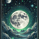 Celestial Grey Star Motif(Gray)