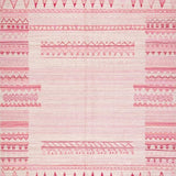 Ultra Soft Area Rug, Non Slip, Stain Resistant, Washable Area Rugs for Living Room, Bedroom, Contemporary Plush Low Pile Aesthetic(Pink)
