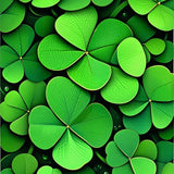 Ultra Soft Area Rug, Non Slip, Stain Resistant, Washable Area Rugs for Living Room, Bedroom, Playful St. Patrick's Day Aesthetic(Green)