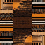 Ultra Soft Area Rug, Non Slip, Stain Resistant, Washable Area Rugs for Living Room, Bedroom, Eclectic Tiger Skin Aesthetic(Orange)