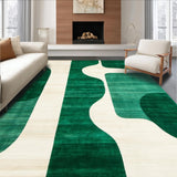 Abstract Irregular Line Composition(Green)