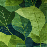 Ultra Soft Area Rug, Non Slip, Stain Resistant, Washable Area Rugs for Living Room, Bedroom, Green Moss Floral Bathroom Rug for Nature-Themed Decor(Green)