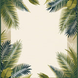 Luxurious Multi Color Tropical Vibe(Beige)