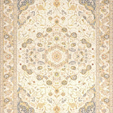 Ultra Soft Area Rug, Non Slip, Stain Resistant, Washable Area Rugs for Living Room, Bedroom, Ornate Beige Area Comfort Floor Non Slip Design(Beige)