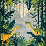 Eclectic Tropical Jurassic Style(Green)
