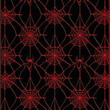 Eerie Elegant Round Patterned Mat(Black)