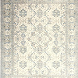 Artisan Woven Beige & Grey Area with Faded Classical Arabesque(Beige)