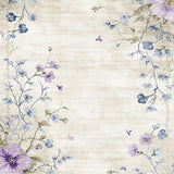 Ultra Soft Area Rug, Non Slip, Stain Resistant, Washable Area Rugs for Living Room, Bedroom, Vintage Garden Blooms with Artistic Flower and Petal Layers(Beige)