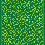 Classic Green and White Geometric Style(Green)