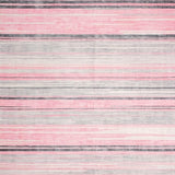 Ultra Soft Area Rug, Non Slip, Stain Resistant, Washable Area Rugs for Living Room, Bedroom, Bold Geometric Animal Motif(Pink)