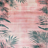 Ultra Soft Area Rug, Non Slip, Stain Resistant, Washable Area Rugs for Living Room, Bedroom, Cozy Modern Lattice Arrangement(Pink)