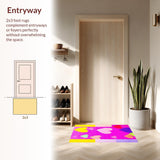 Creative Artistic Heart Arrangement(Pink)