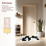 Contemporary Minimalist Lattice Design(Black)