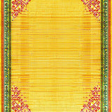 Ultra Soft Area Rug, Non Slip, Stain Resistant, Washable Area Rugs for Living Room, Bedroom, Playful Kaleidoscope Color Splash(Yellow)