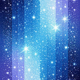 Glittering Tie Dye Dreamscape(Blue)