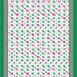 Ultra Soft Area Rug, Non Slip, Stain Resistant, Washable Area Rugs for Living Room, Bedroom, Vibrant Pink Animal Print(White)