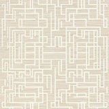 Geometric Neutral Trellis Aesthetic(Beige)