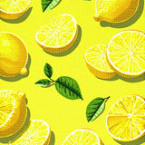 Ultra Soft Area Rug, Non Slip, Stain Resistant, Washable Area Rugs for Living Room, Bedroom, Bright Lemon Design for Cheerful Decor(Yellow)